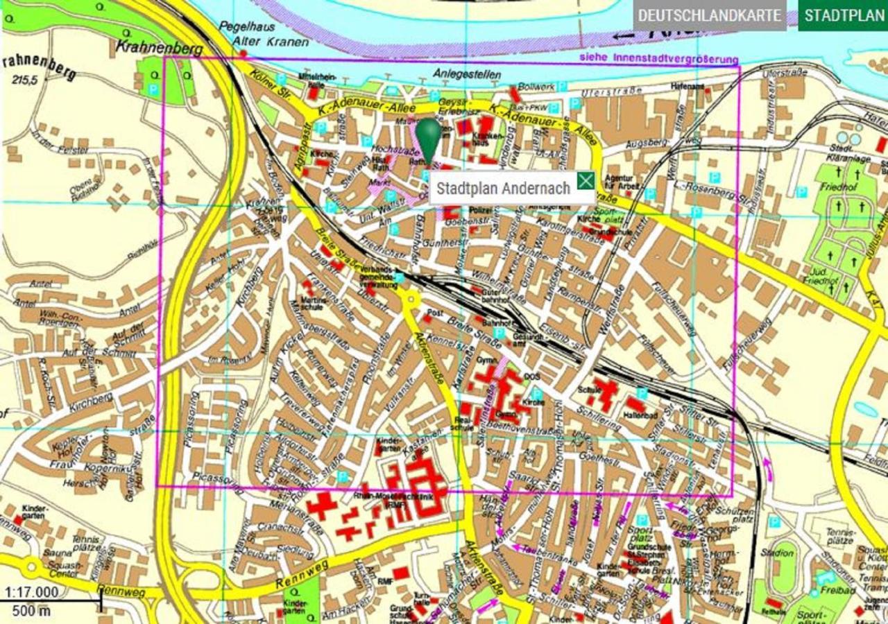 Ferienwohnung Im Rosental Andernach Zewnętrze zdjęcie